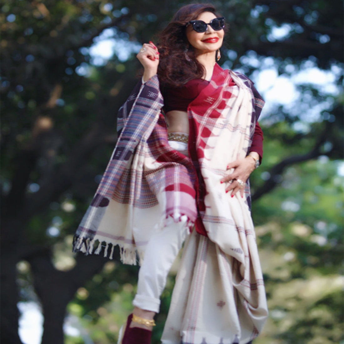 Kotpad Saree Drape