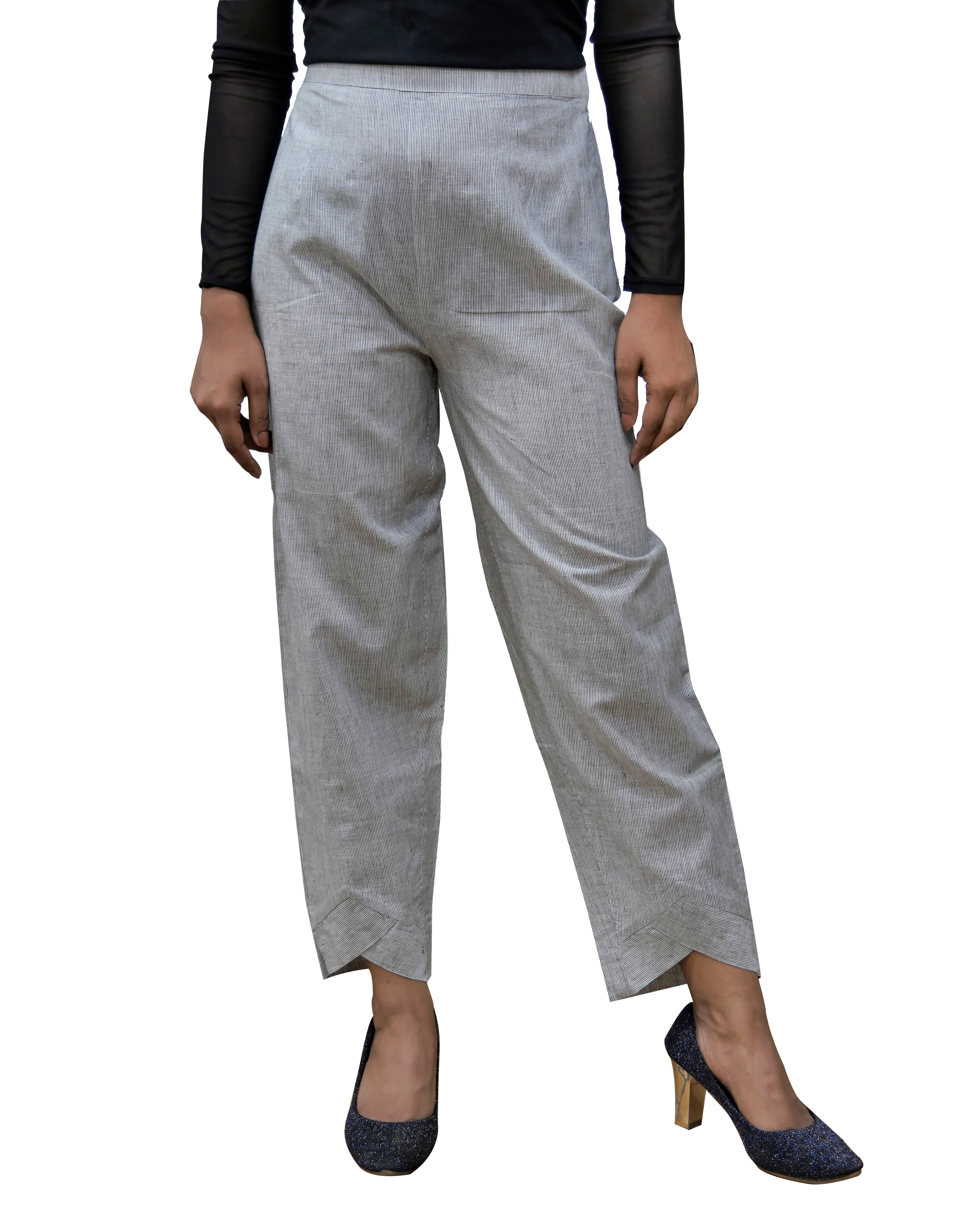 Women pants (fabric-cotton)