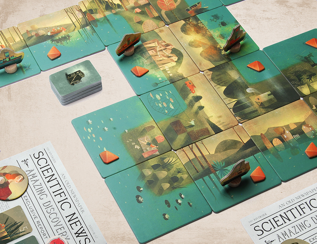 Board game River( 6+ child )