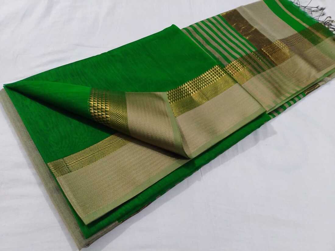 Maheshwari handloom silk saree