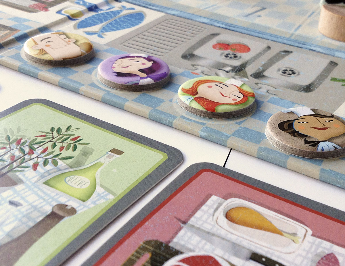Board game Chefs (7+ child )