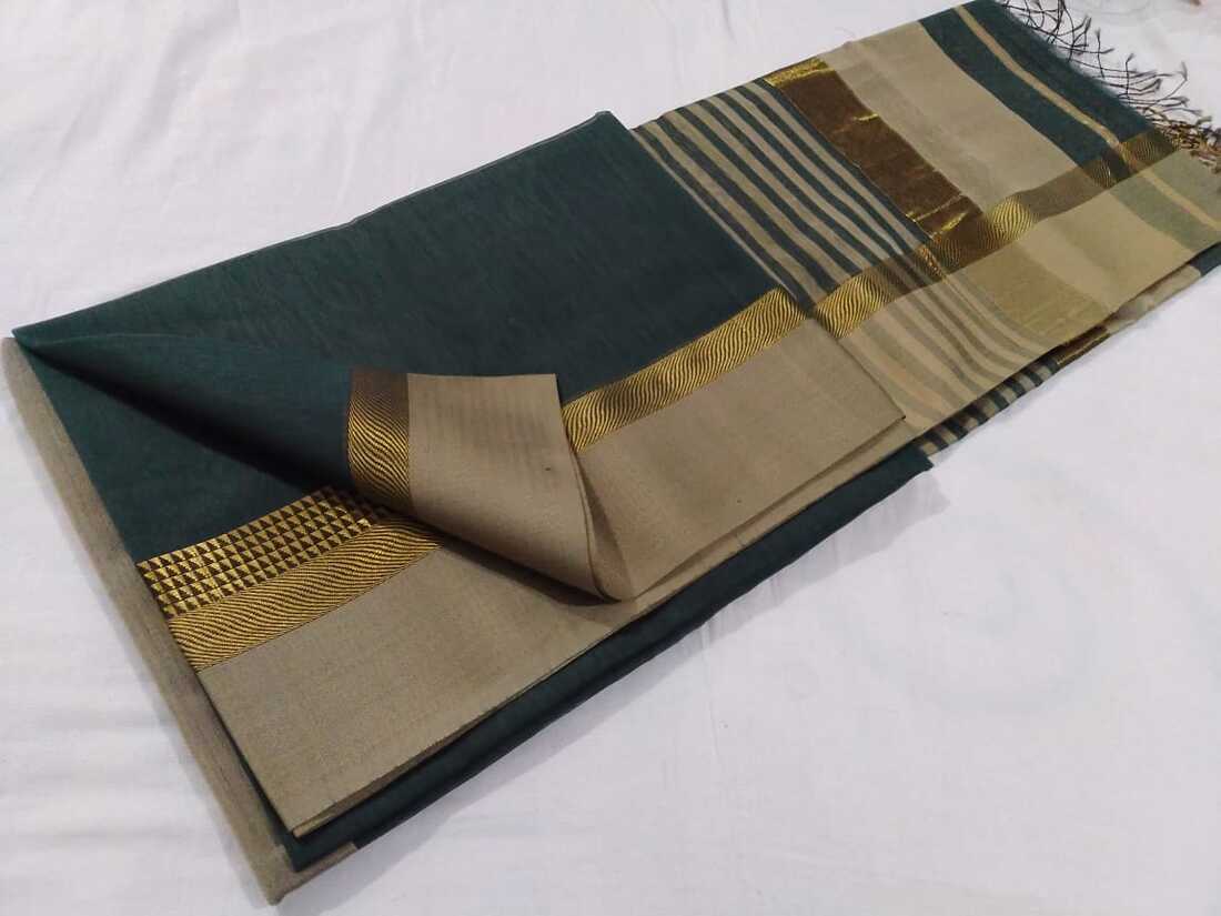 Maheshwari handloom silk saree