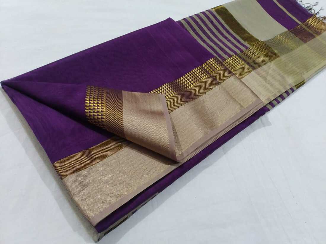 Maheshwari handloom silk saree