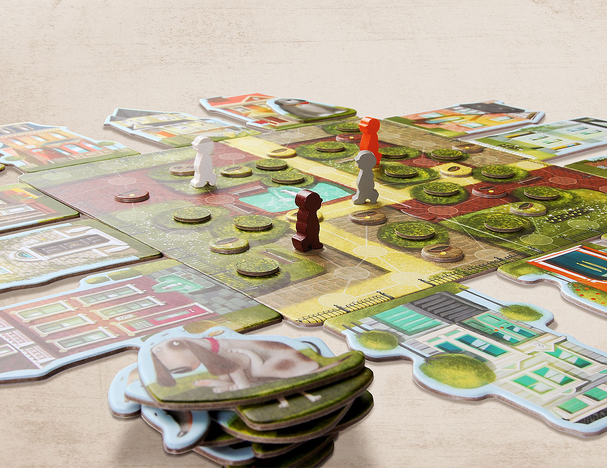 Board game Dogs & Homes (+5 child game)
