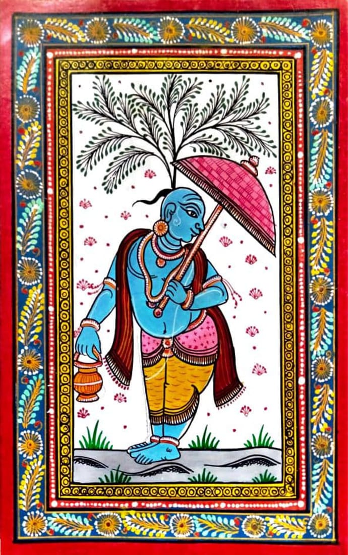Dasavathar's of Lord Vishnu- Pattachitra Painting