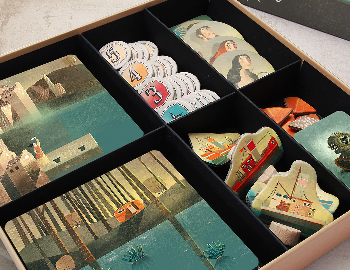 Board game River( 6+ child )