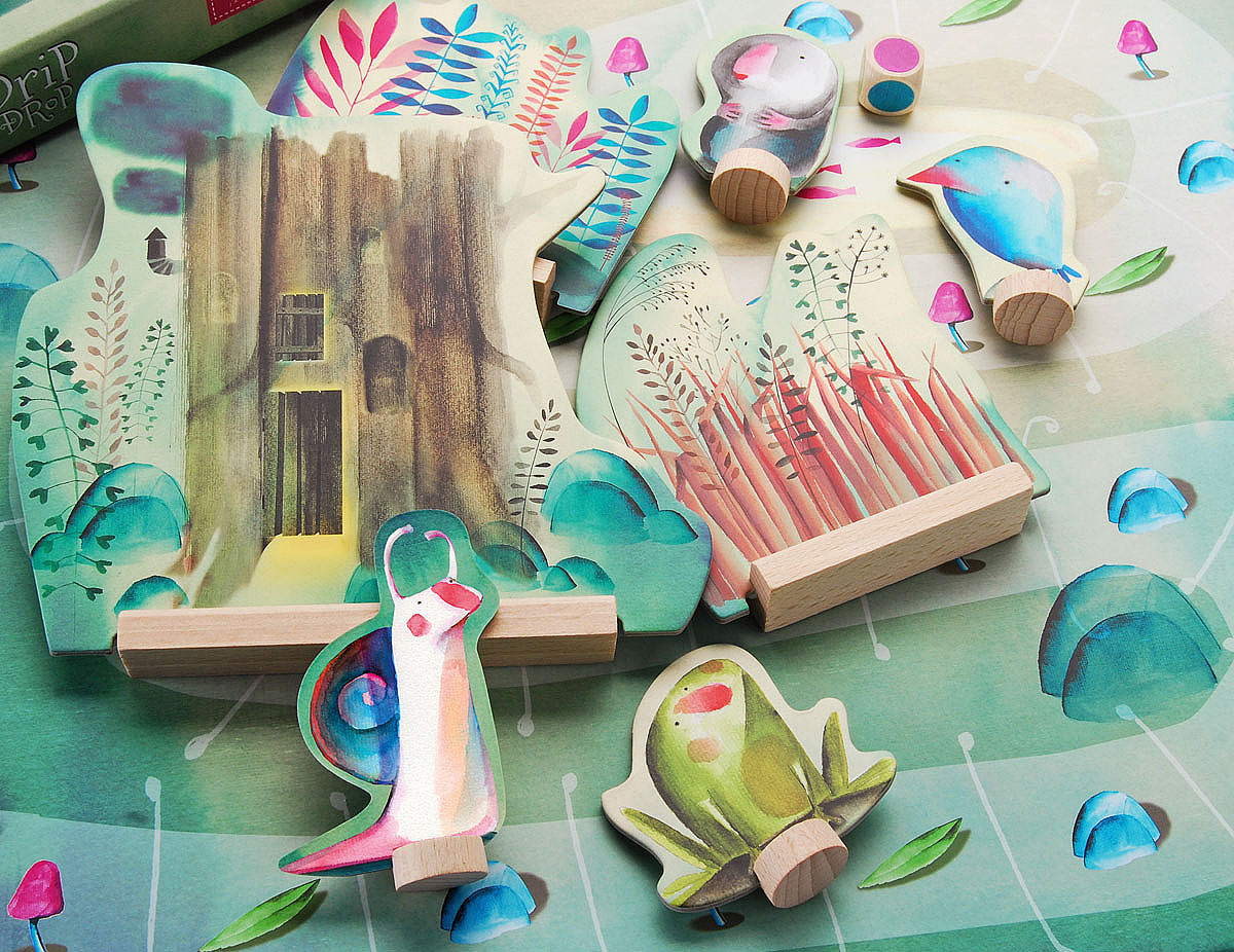 Board game Drip-Drop(In door game)
