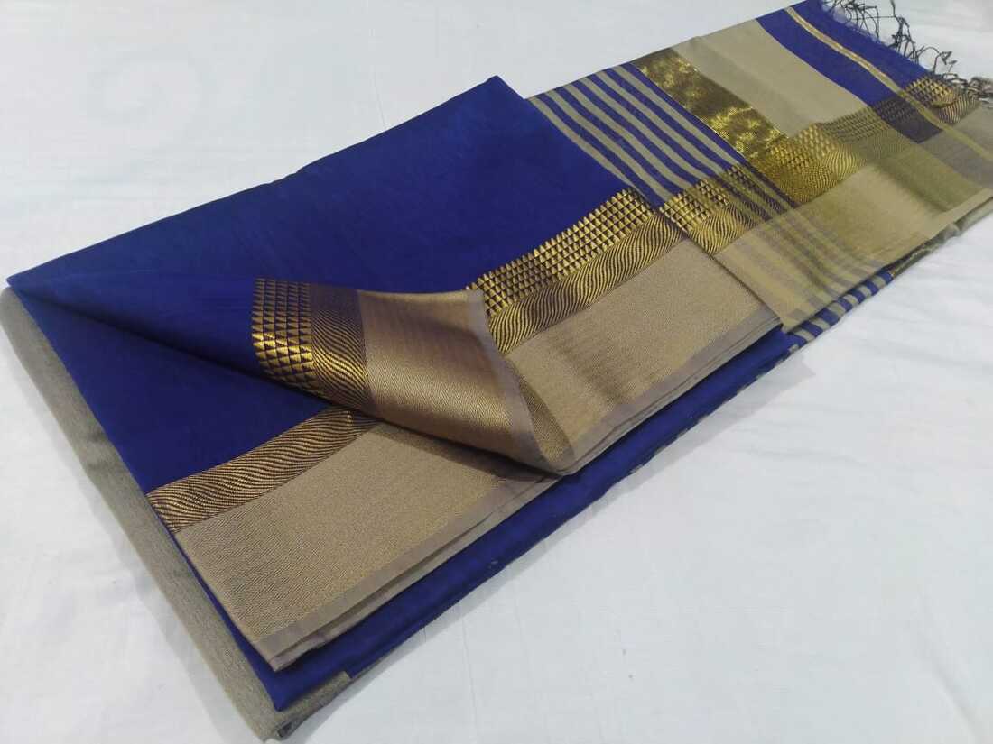 Maheshwari handloom silk saree