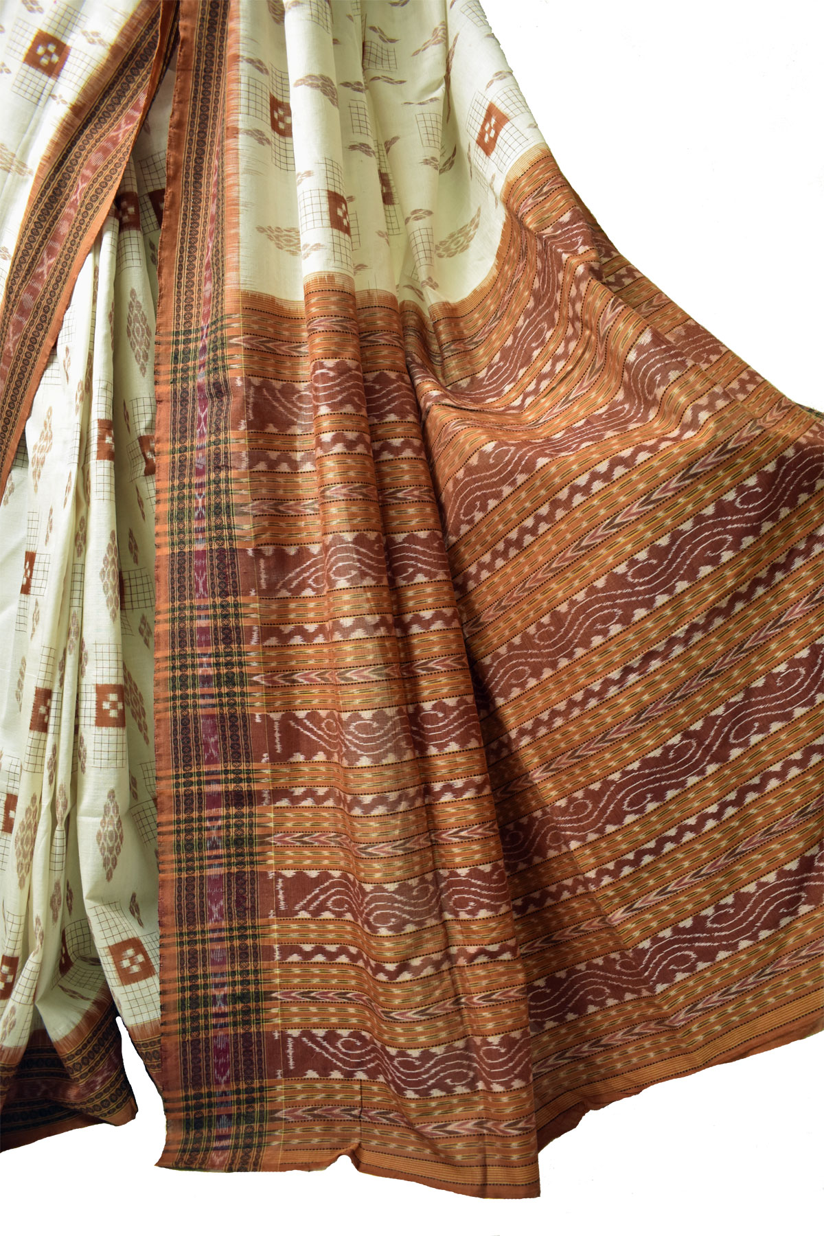 Passapalli Double Ikat Saree