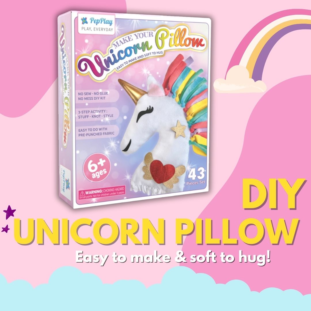 Gift Pepplay Make Your Unicorn Pillow Game For Children