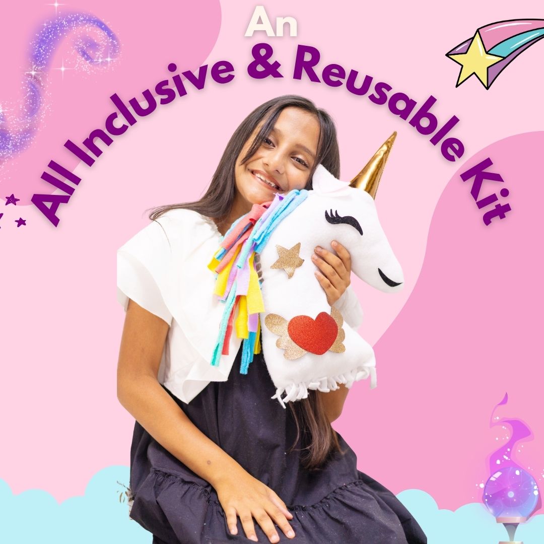 PEPPLAY MAKE YOUR UNICORN PILLOW