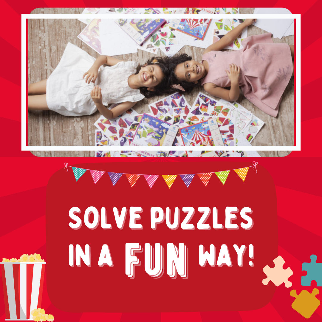 PEPPLAY STICKER PUZZLE- CIRCUS CARNIVAL
