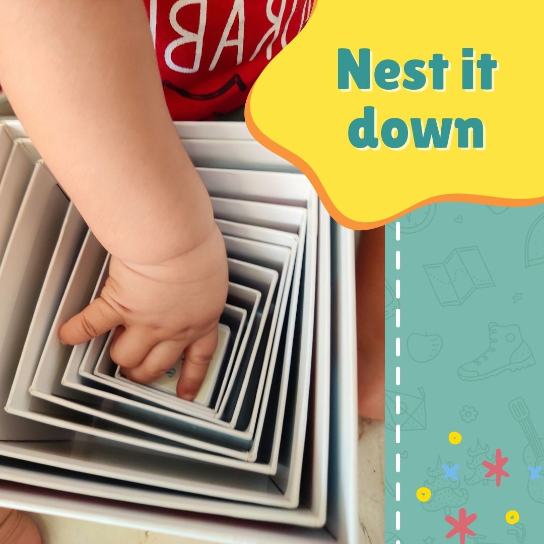 PEPPLAY STACKING & NESTING CUBE