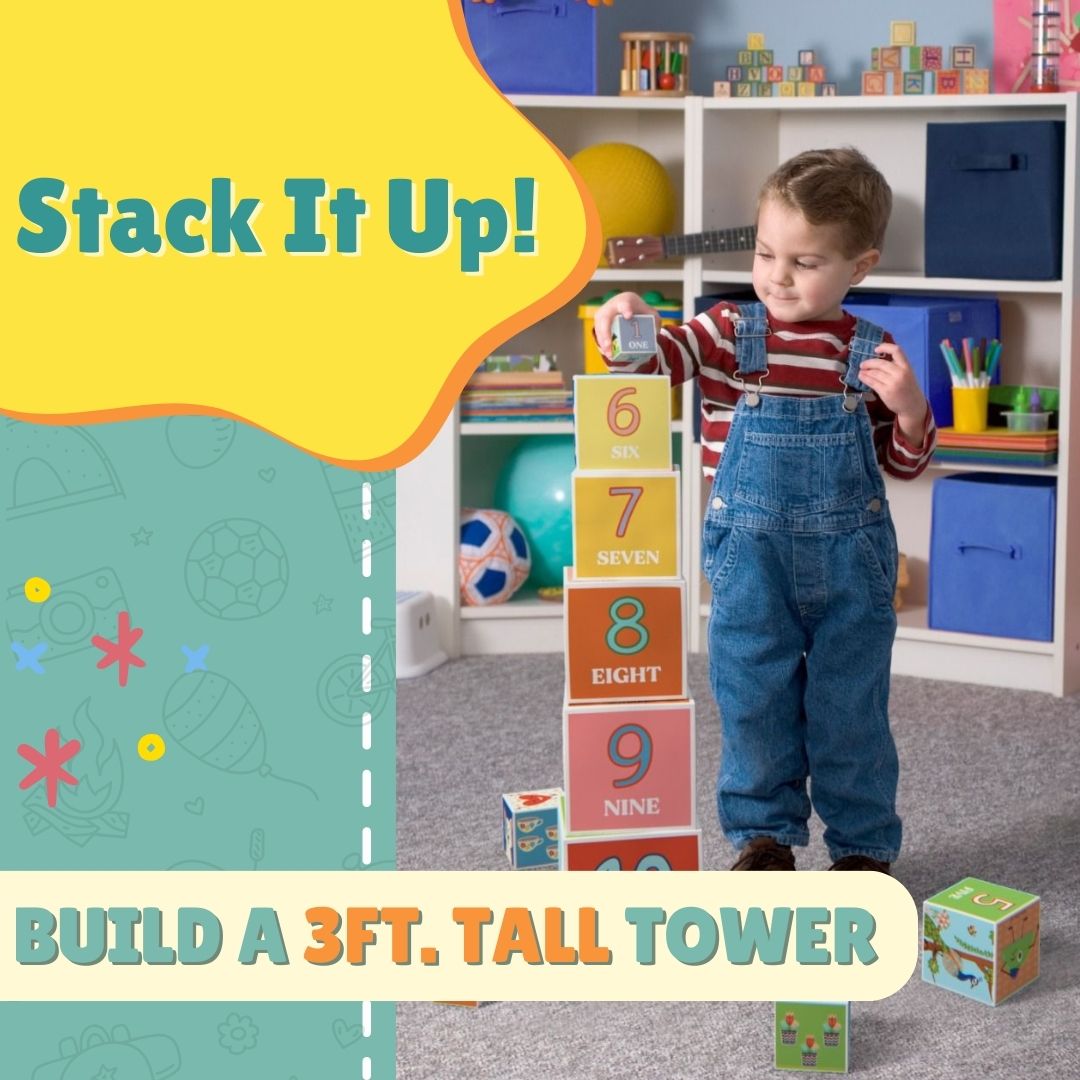 PEPPLAY STACKING & NESTING CUBE