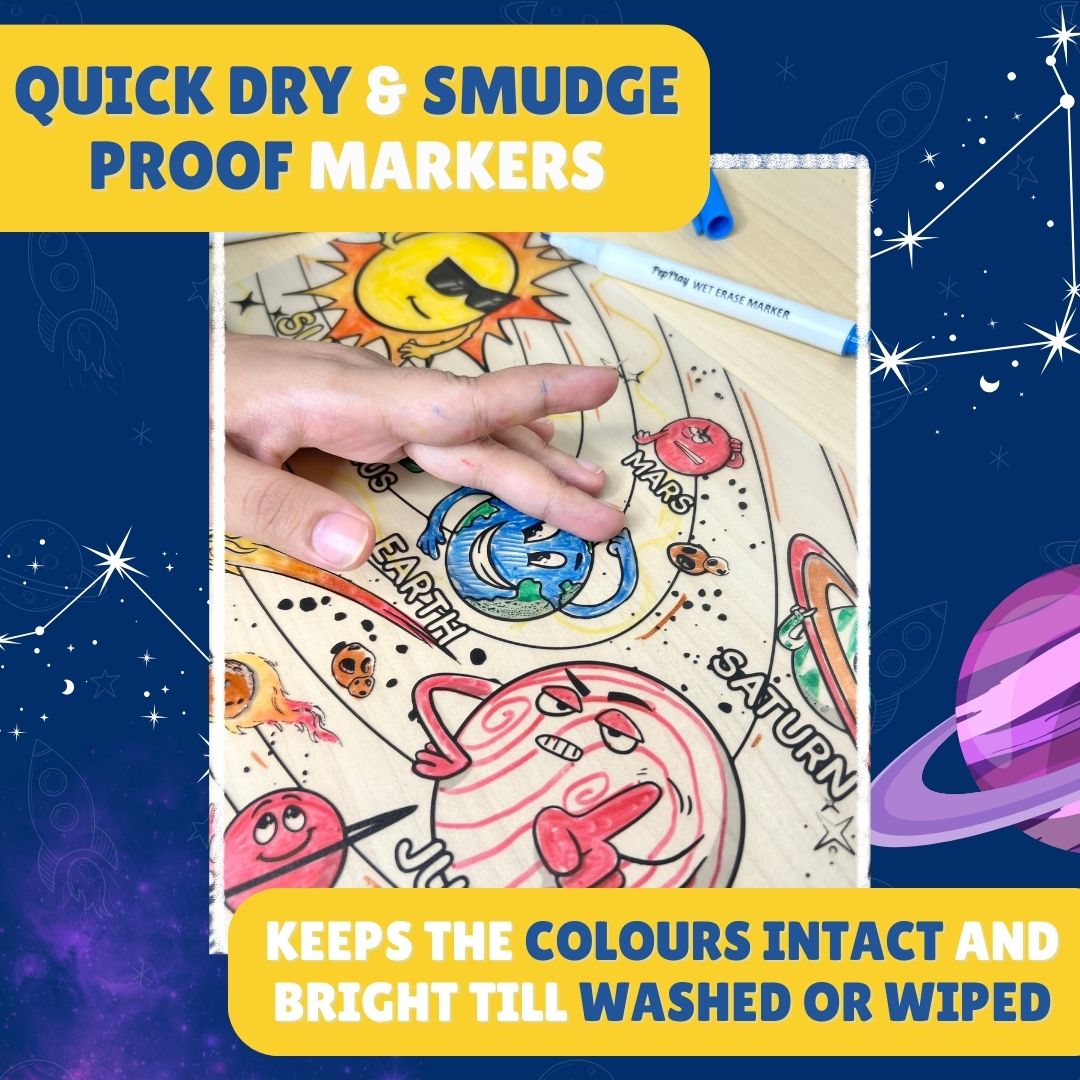 DOODLE PLACEMATS - SPACE SERIES