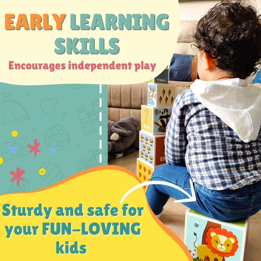 PEPPLAY STACKING & NESTING CUBE