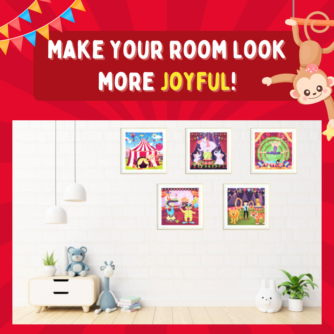 PEPPLAY STICKER PUZZLE- CIRCUS CARNIVAL