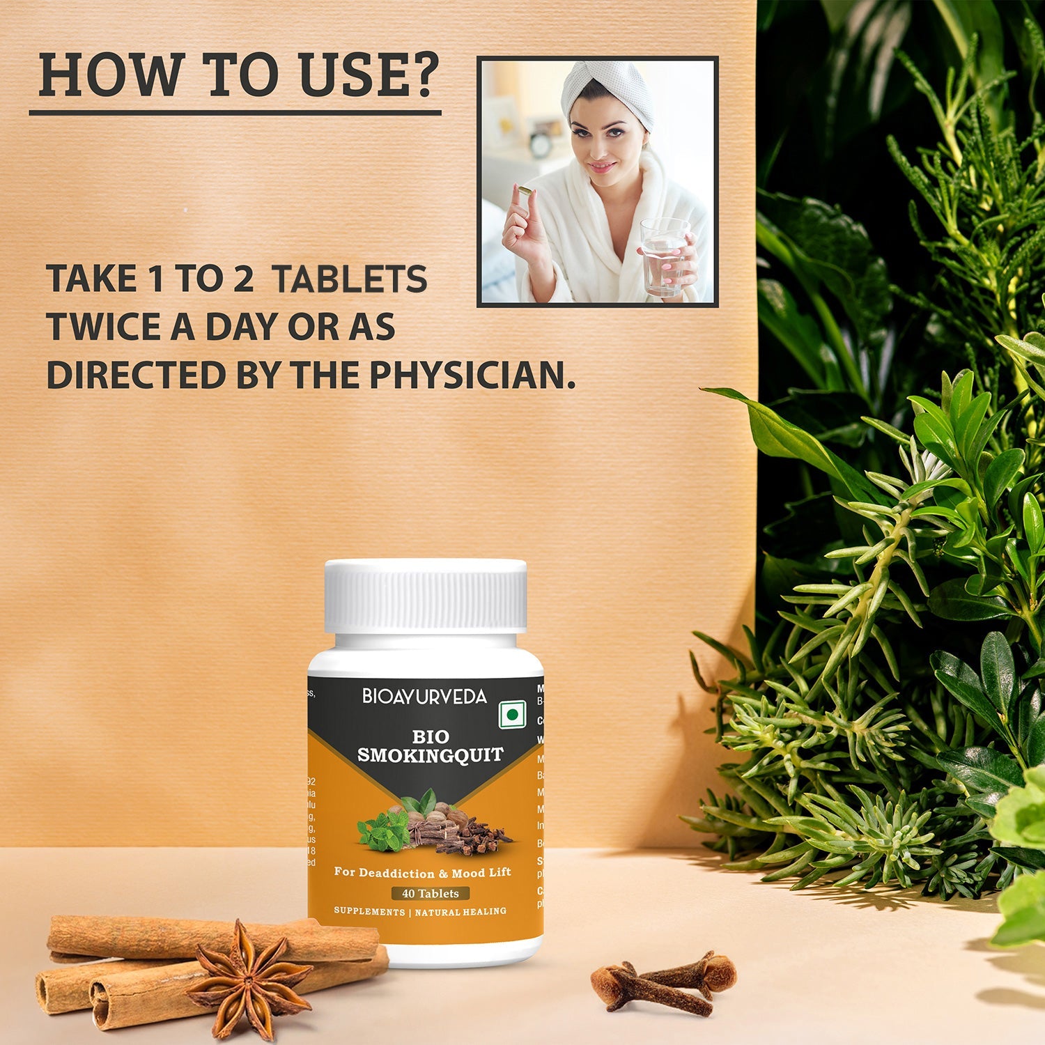BIO SMOKINGQUIT TABLET