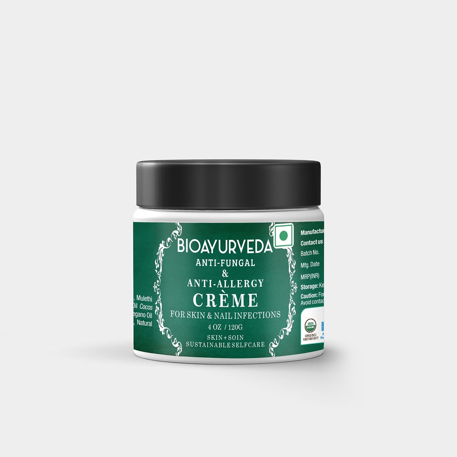 BIO AYURVEDA Anti-Fungal & Anti-Allergy Crème