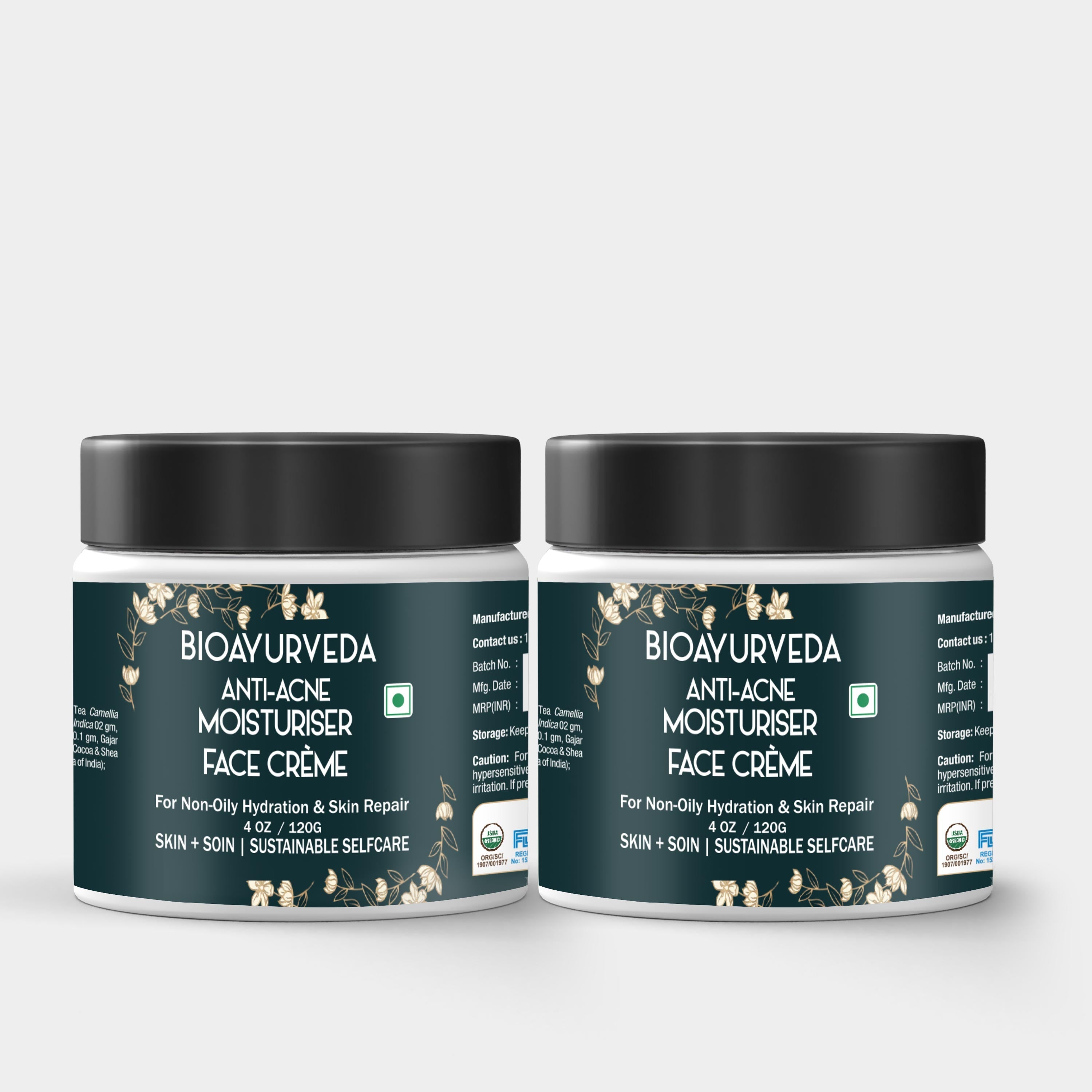 ANTI-ACNE MOISTURISER FACE CRÈME