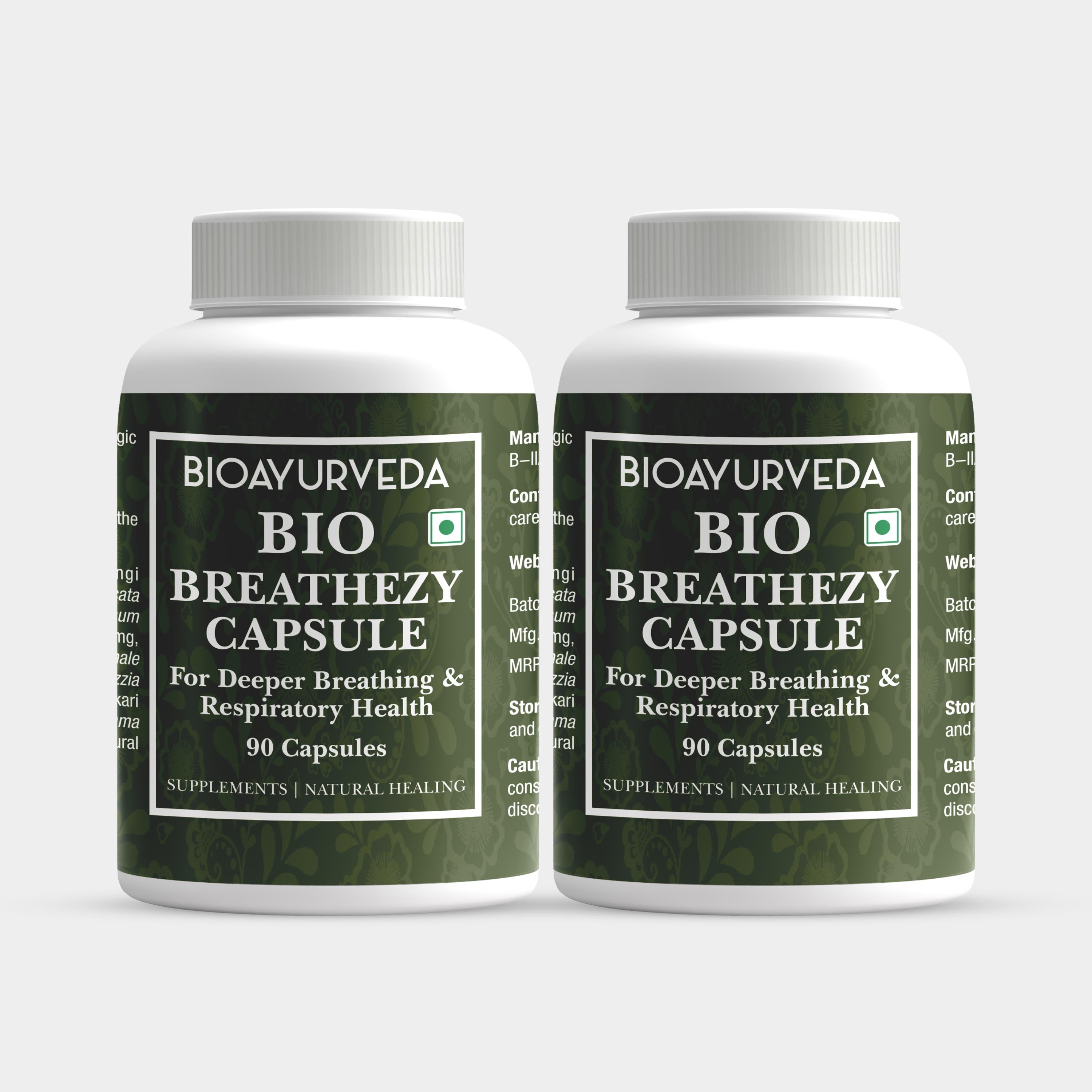 BIO BREATHEZY CAPSULE for Respiratory and Circulatory Functioning |…