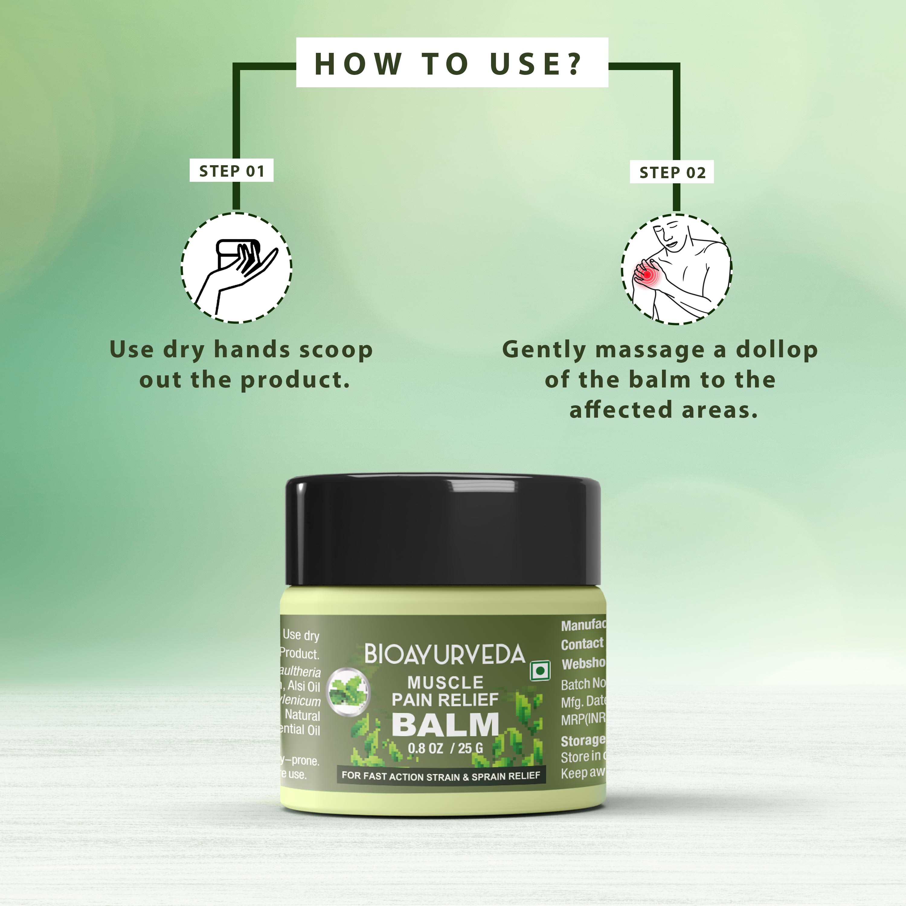 Muscle Pain Relief Balm