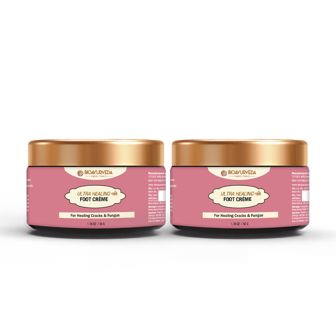 Ultra Healing Foot Crème Combo
