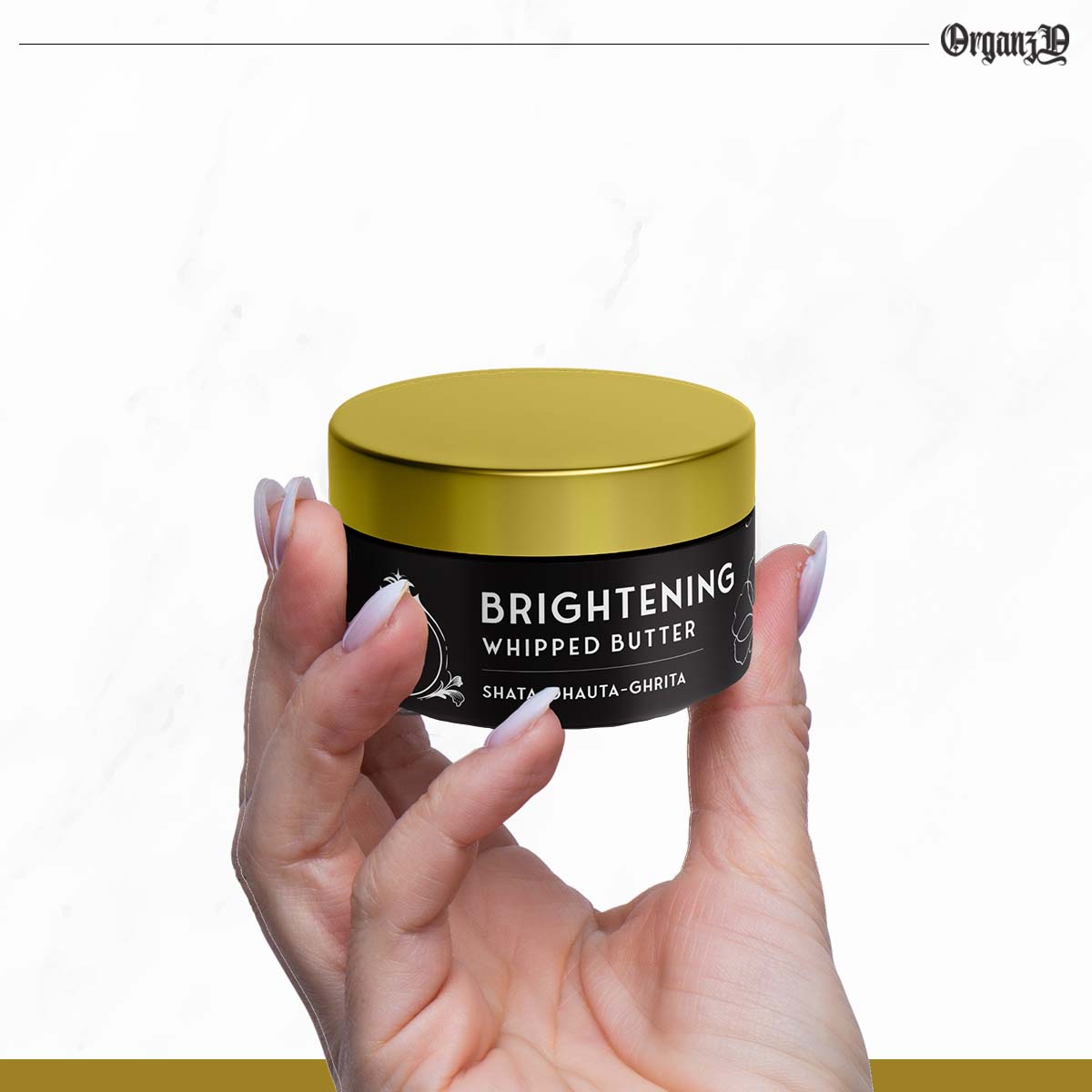 Whipped Butter Night Cream | Shata Dhauta Ghrita Moisturiser reduce Dark Spots & Pigementation - 100gram
