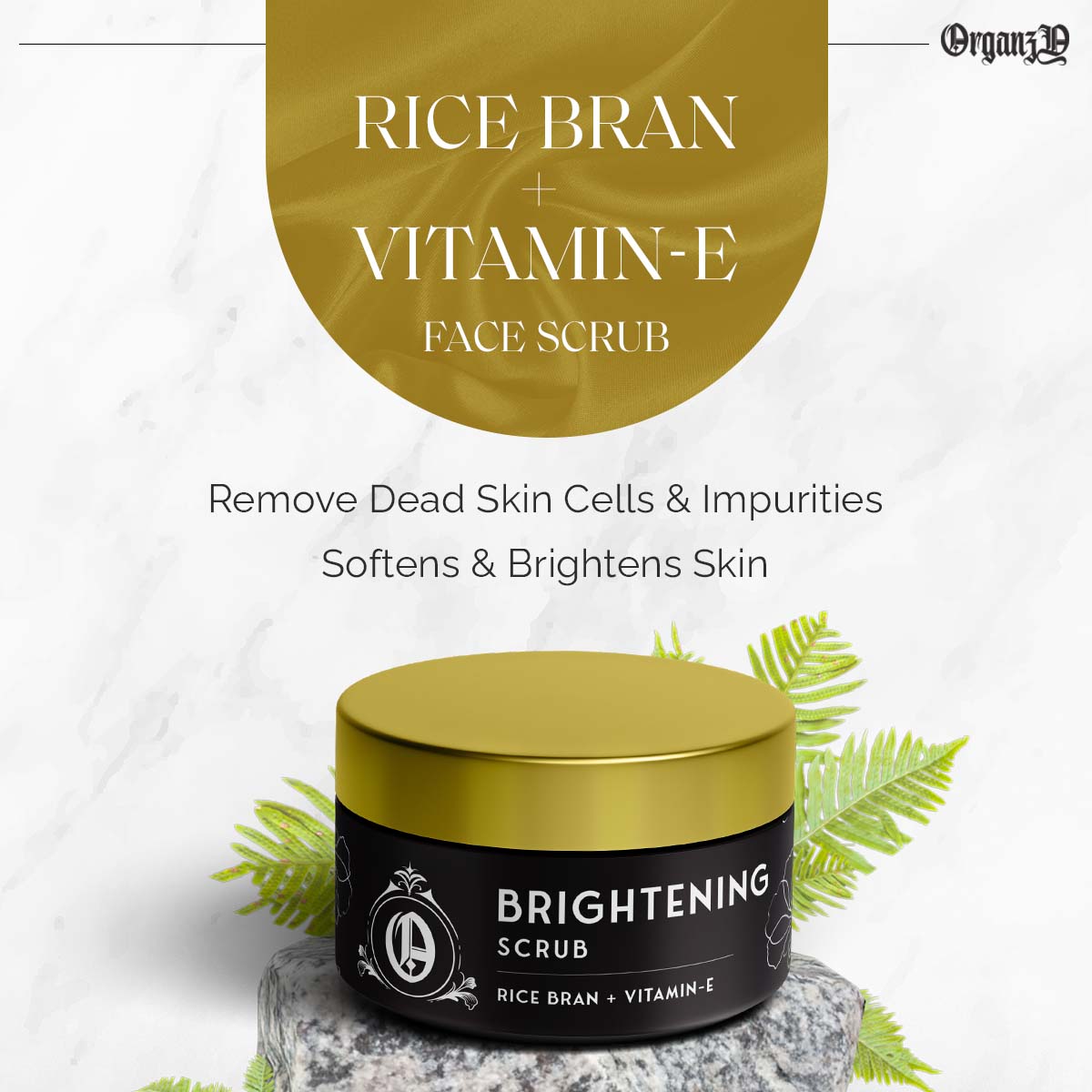 Rice Bran Face Scrub
