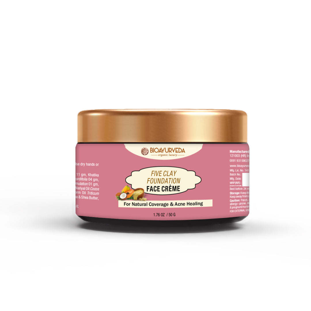 FIVE CLAY FOUNDATION FACE CRÈME