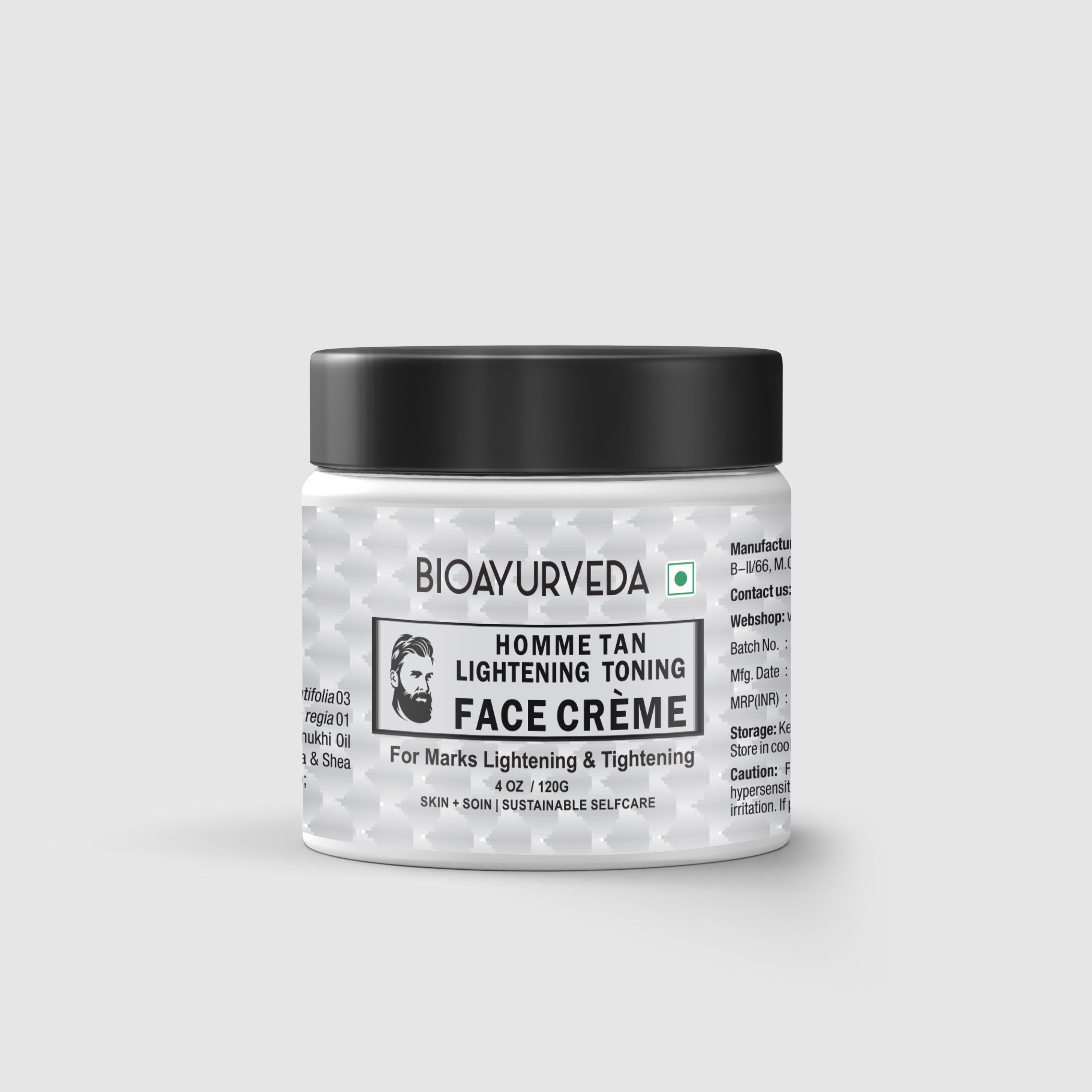 Tan Lightening Face Cream