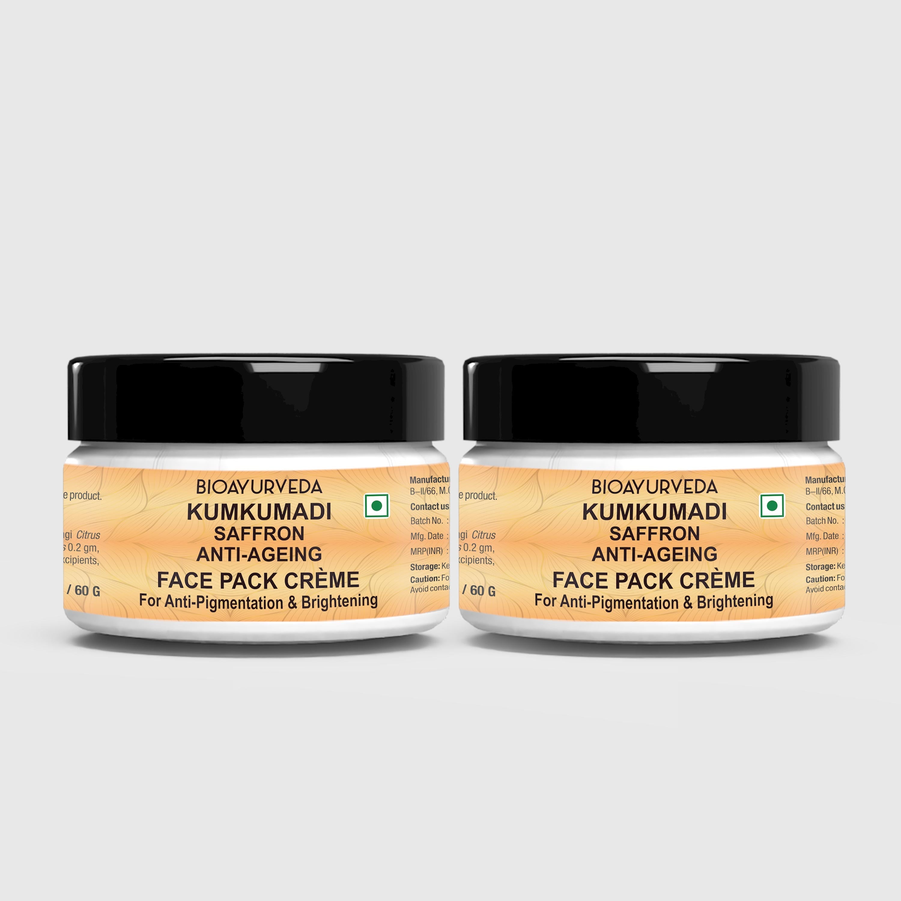 Kumkumadi Saffron Anti Ageing Face Mask