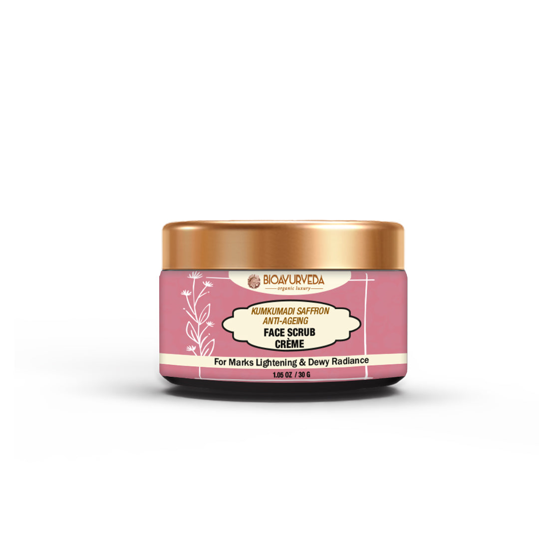 KUMKUMADI SAFFRON ANTI-AGEING FACE SCRUB CRÈME