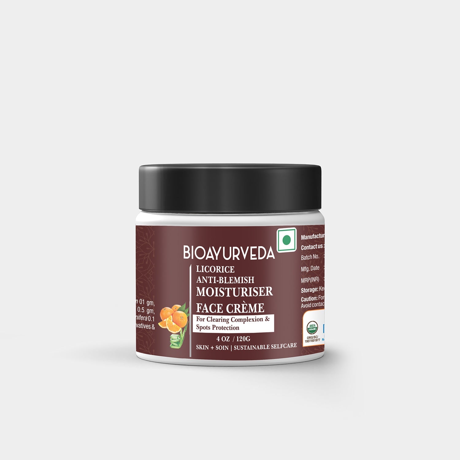 LICORICE ANTI-BLEMISH MOISTURISER FACE CRÈME