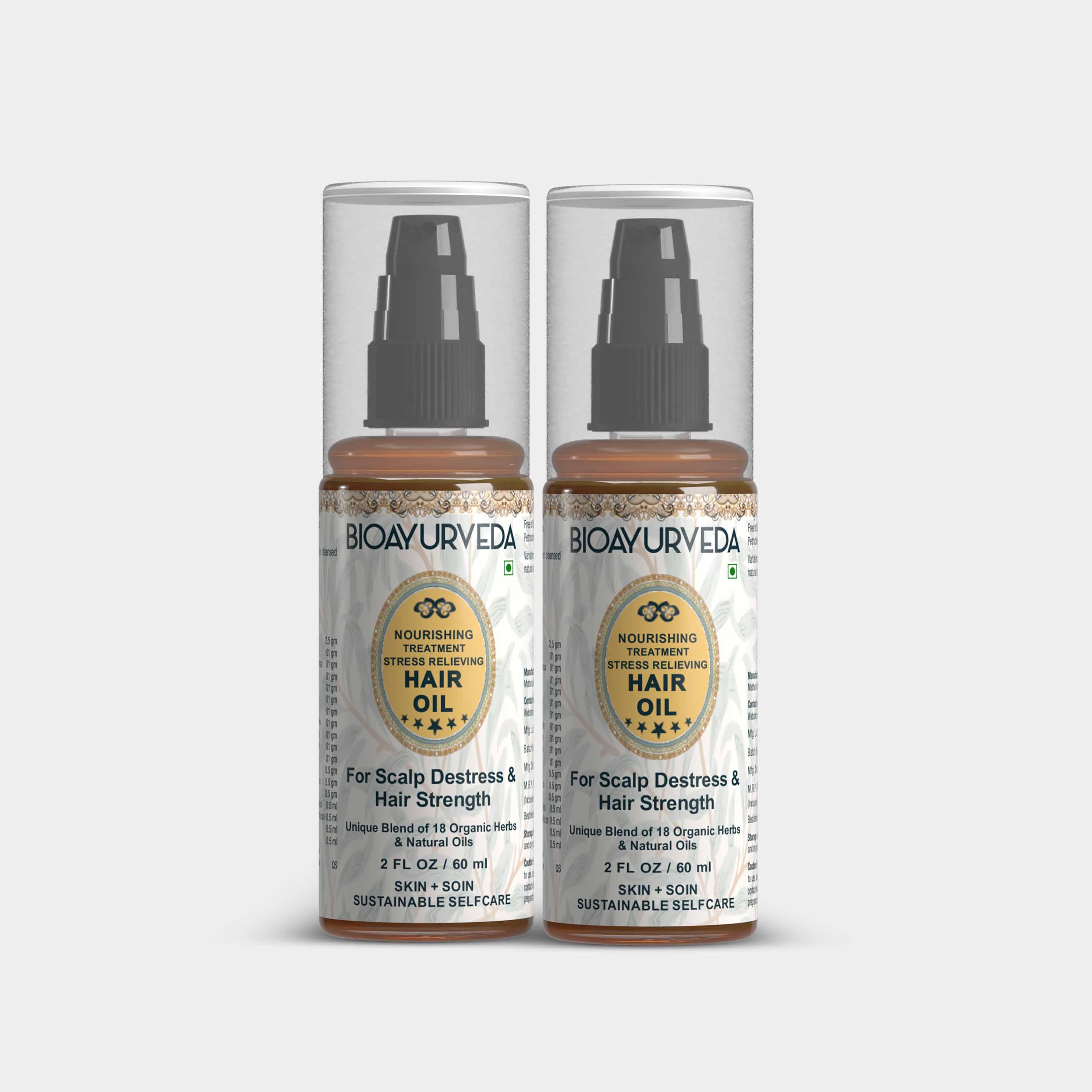 Stress Relieving Hair Oil