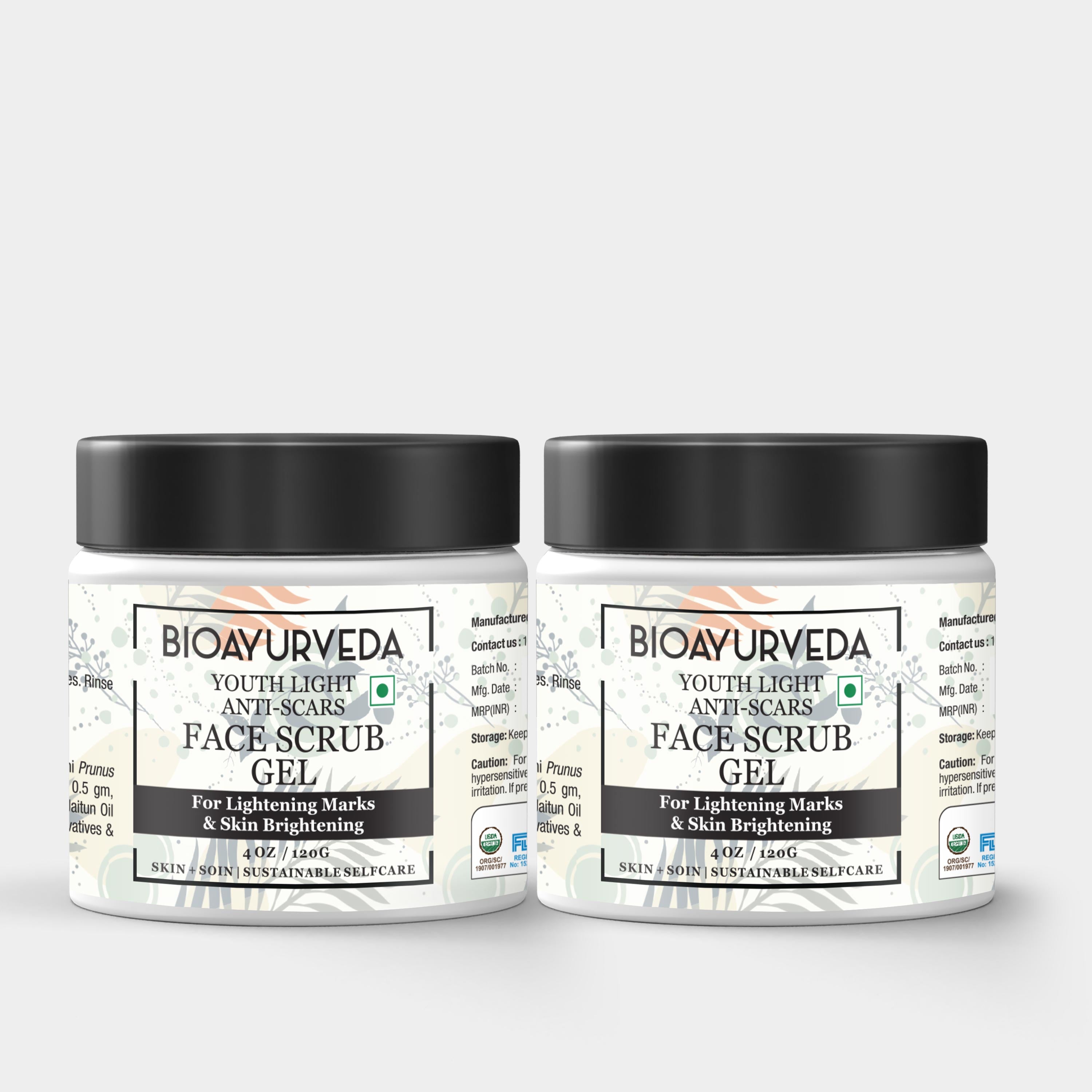 YOUTH LIGHT ANTI-SCARS FACE SCRUB GEL