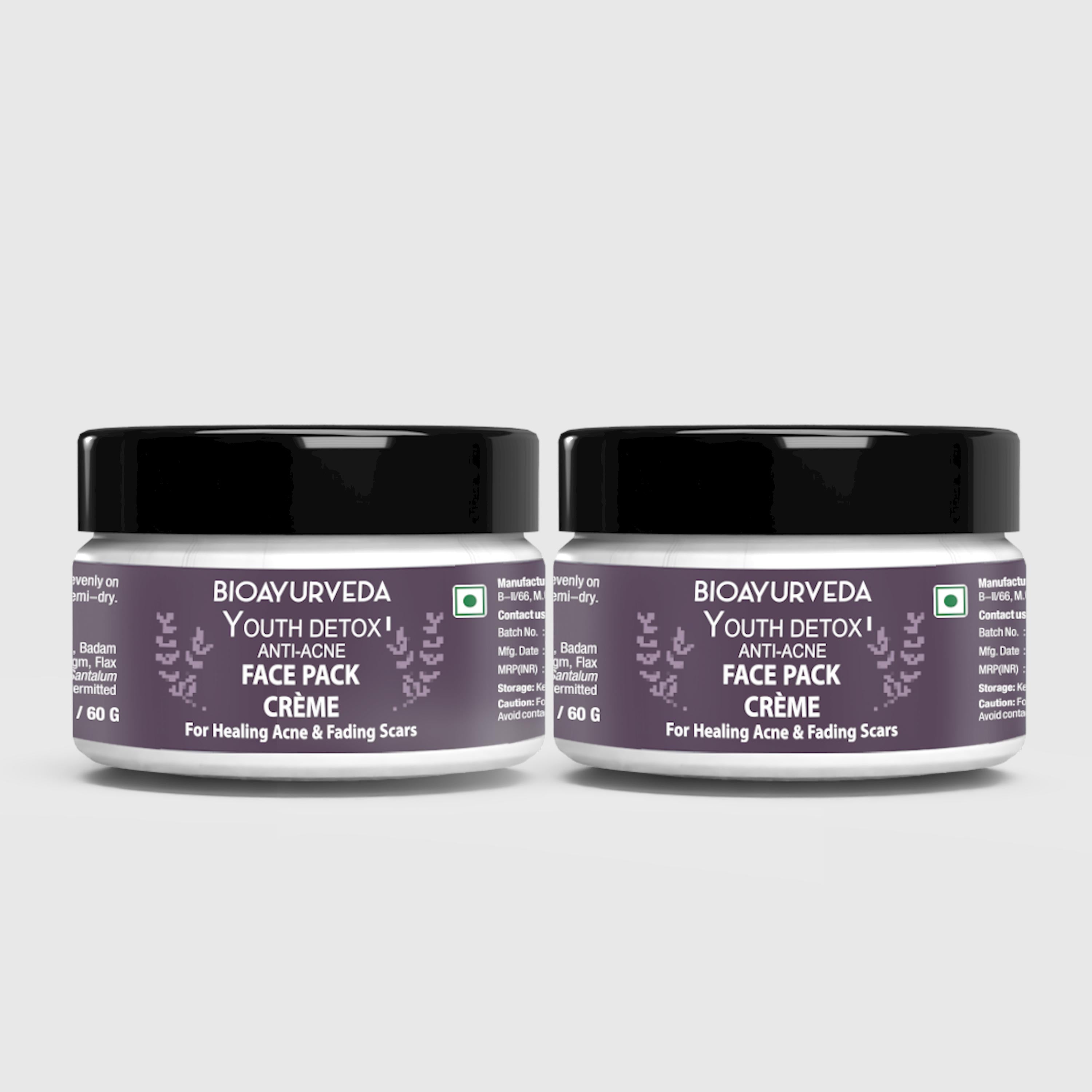 Youth Detox Anti-Acne Face Pack Crème