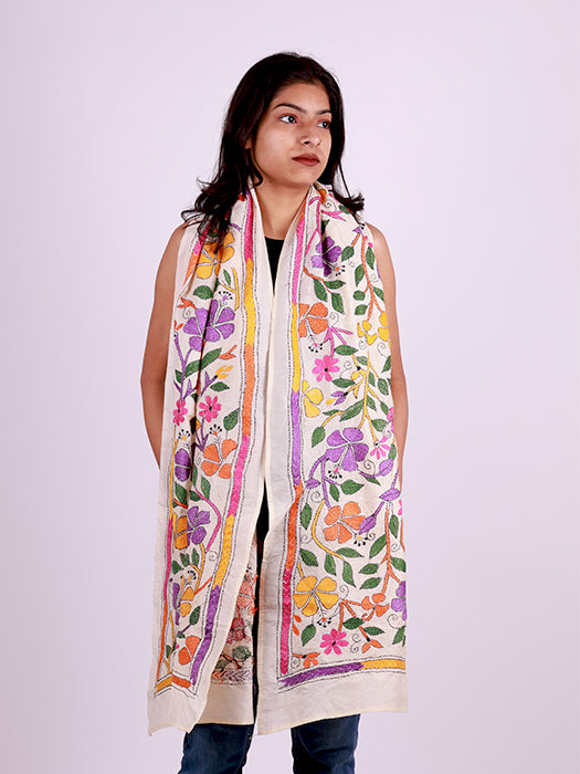 Kantha Stole