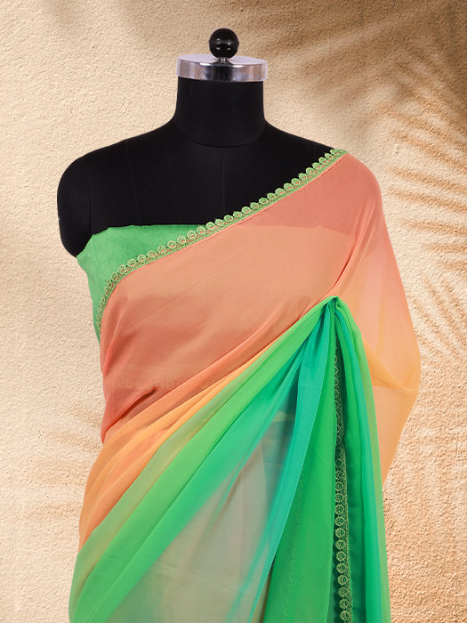 Georgette Alia Bhatt Saree