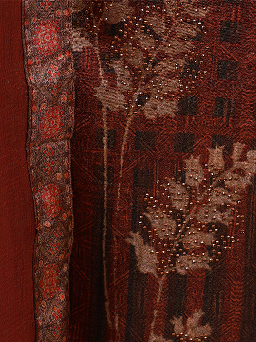 Crepe Printed Suit Set