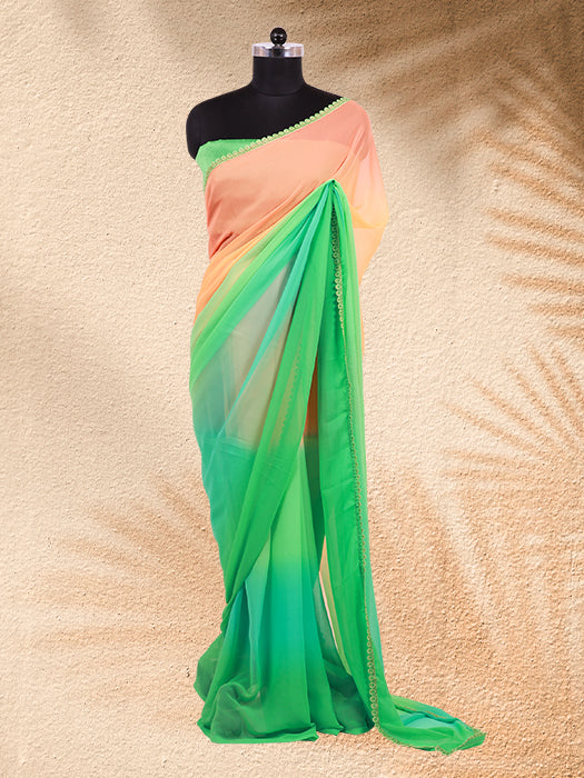 Georgette Alia Bhatt Saree
