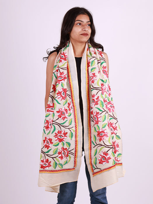 Kantha Stole
