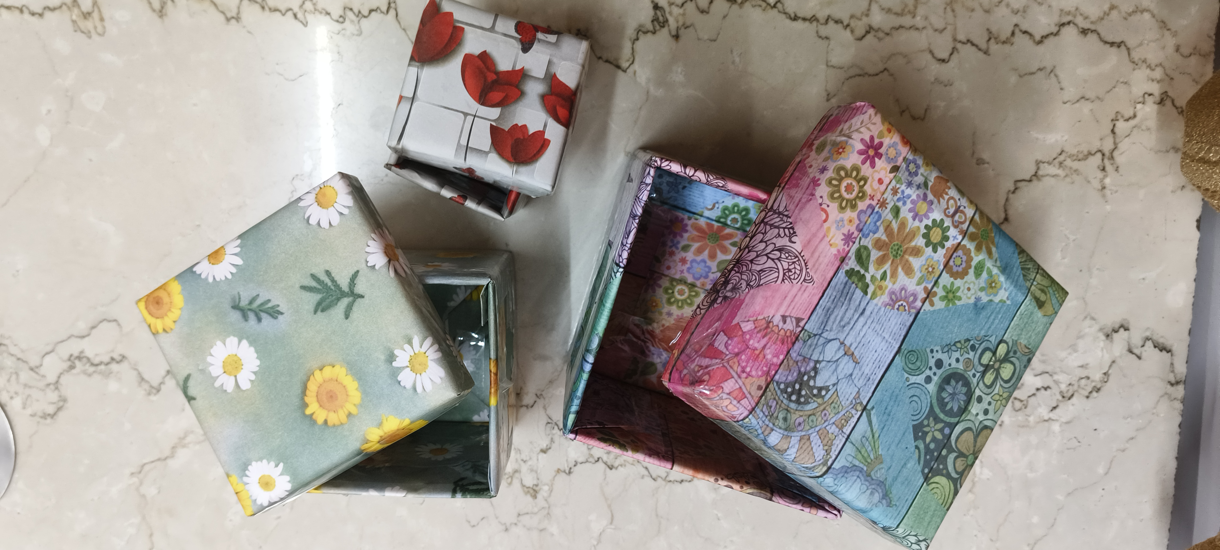 Handmade Boxes ( Set of Three )