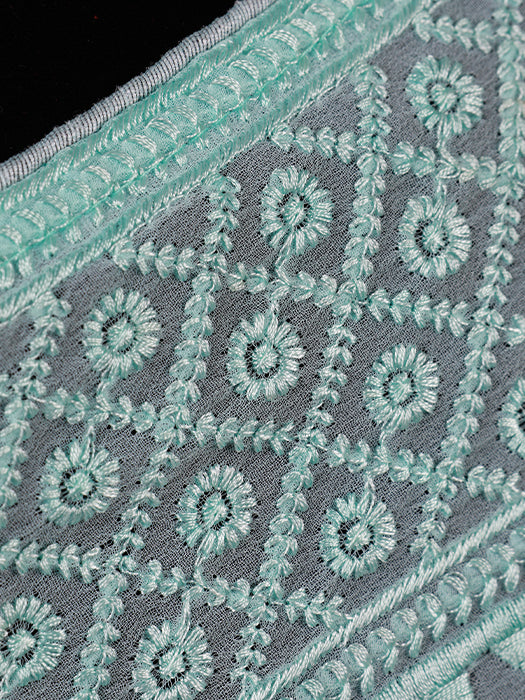 Georgette Thread Embroidery Saree