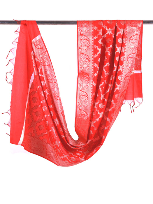 Art Silk Jaal Dupatta