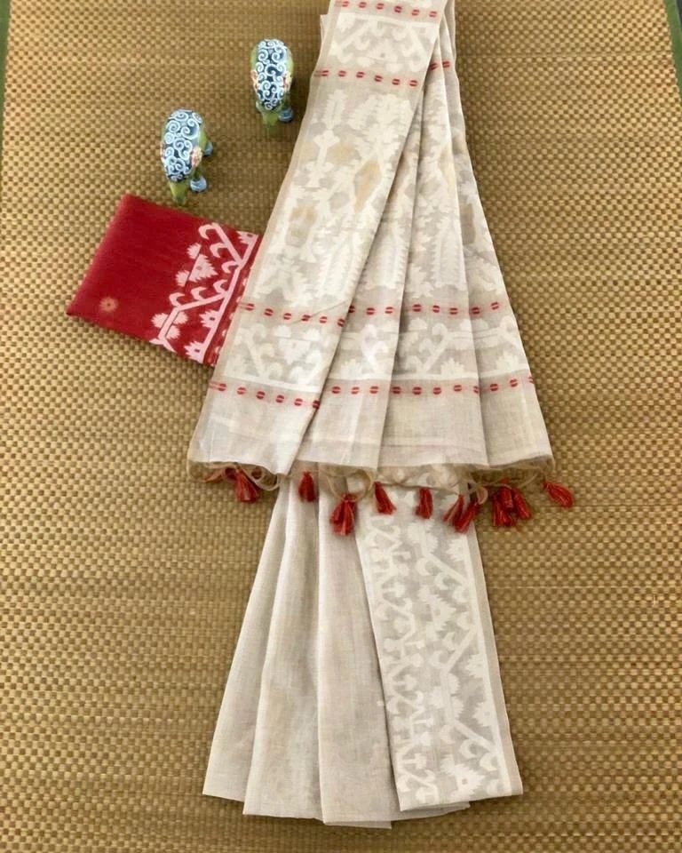 MUSLIN COTTON SARIS