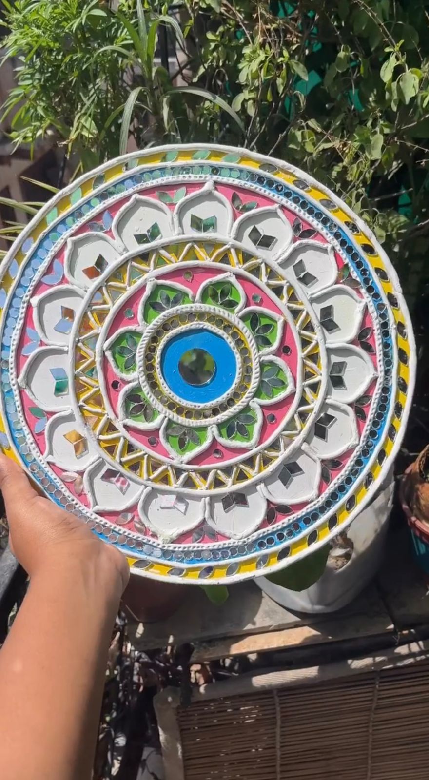Lippan art - Flower Inspired