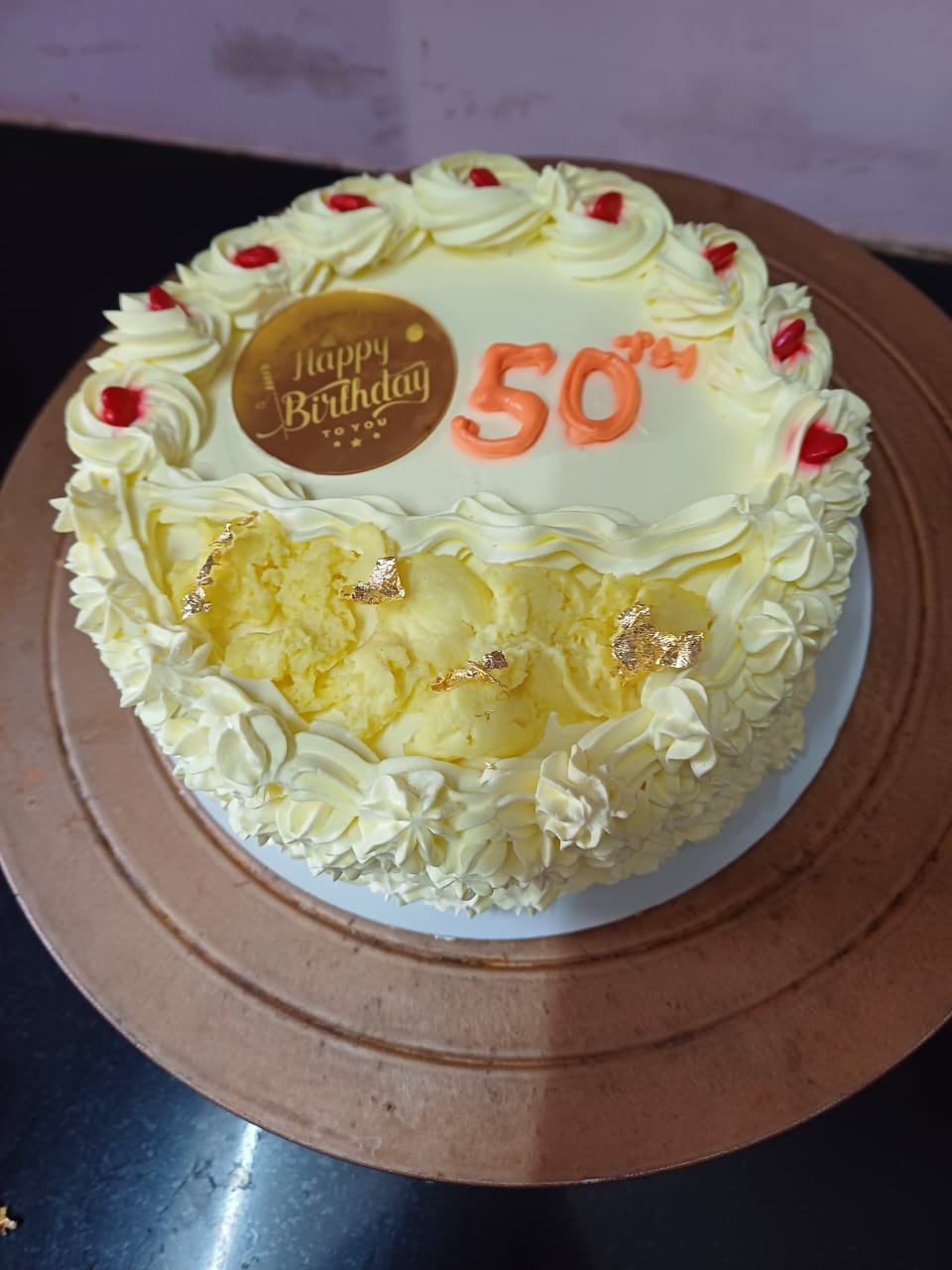 Rasmalai Birthday Special Cake