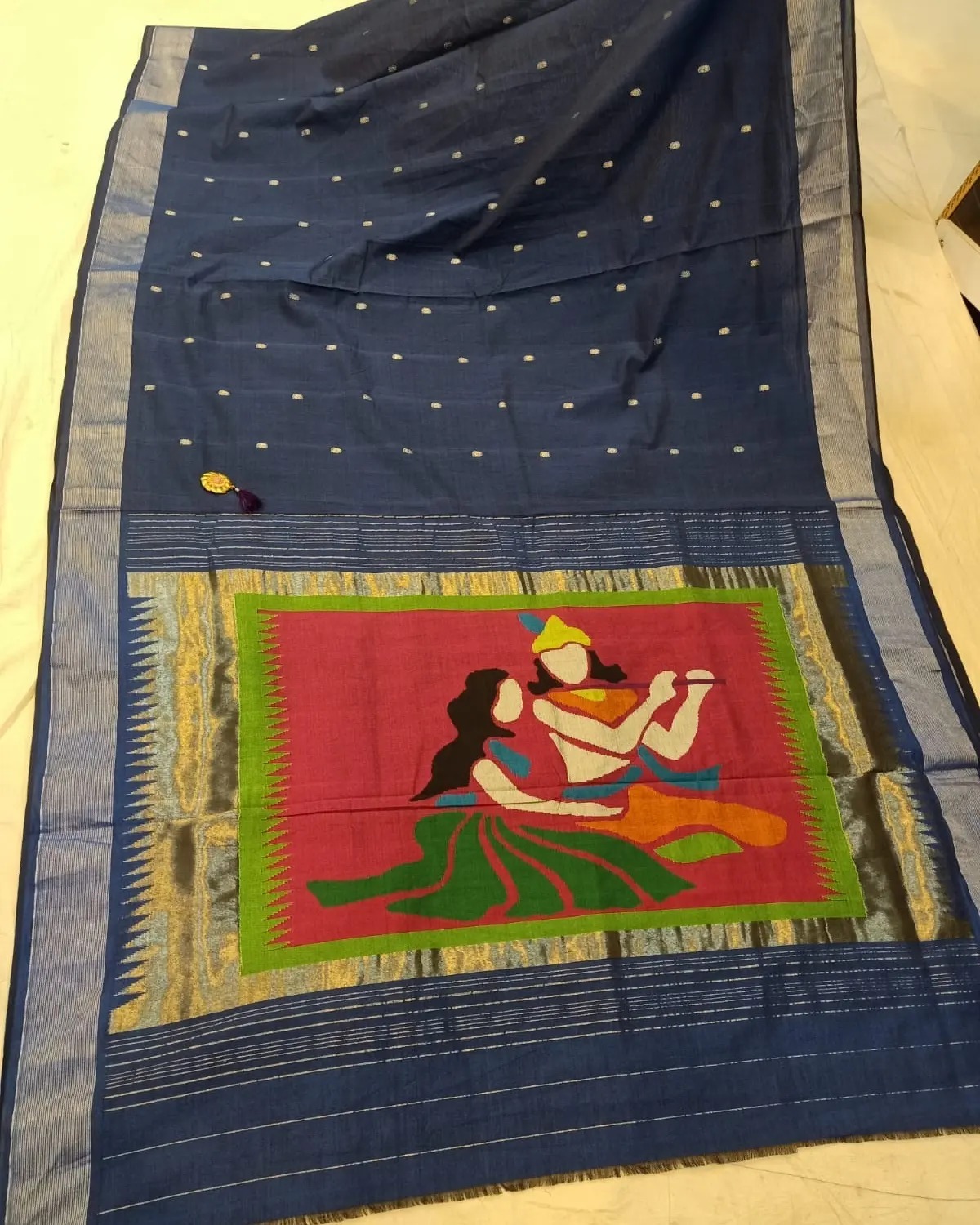 PURE HANDLOOM COTTON PAITHANI