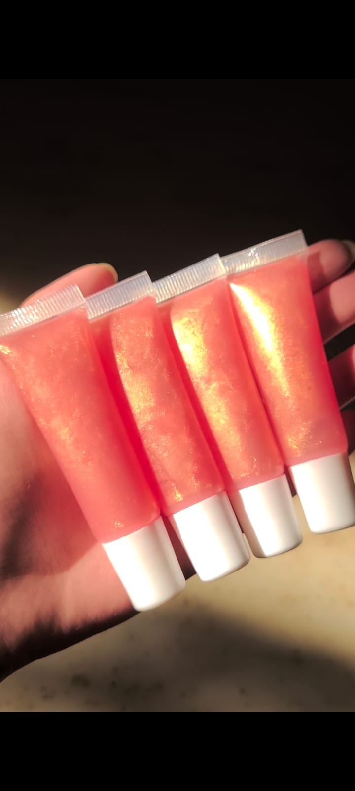 Peachy Glow Peach Scented Lip Gloss